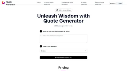 Quote Generator